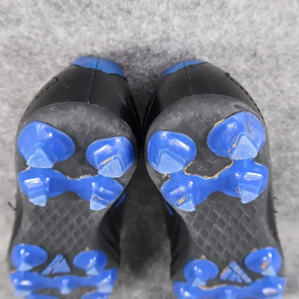 Adidas Shoes Kids 12k Soccer Cleats Goletto FG Football Boot Black Blue Youth